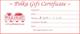 Gift Certificate - $15.00 Value Polka Gift Certificate
