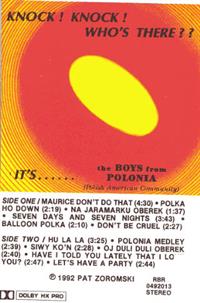 Pat Zoromski and the Boys From Polonia - Knock! Knock! Who's There ??