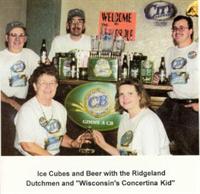 Ridgeland Dutchmen and Wisconsin's Conertina Kid - Ice Cubes and Beer